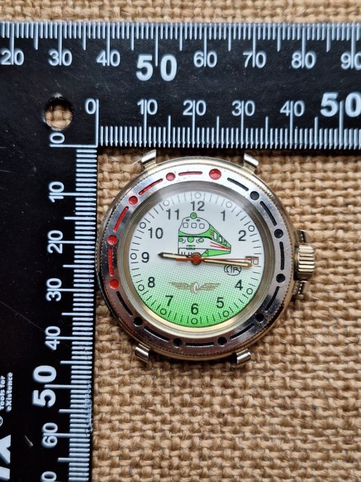 Часы Восток Командирские Железная Дорога