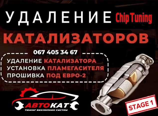 Грамотное Удаление Катализатора DPF Прошивка Евро2 Чип Тюнинг Stage1