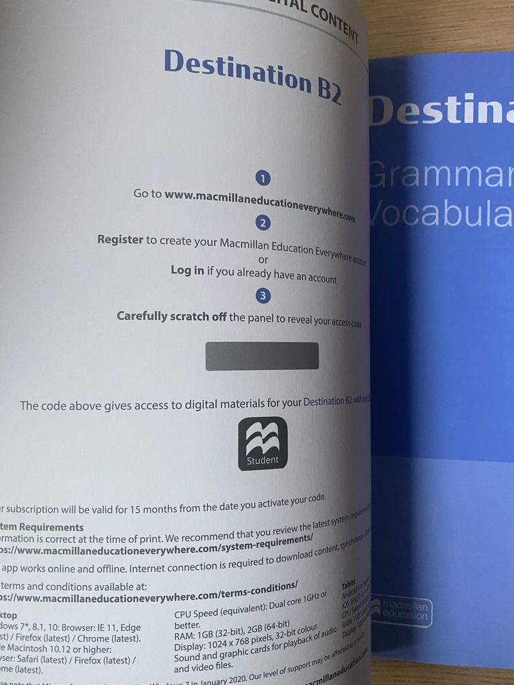 Destination B2 Grammar and Vocabulary