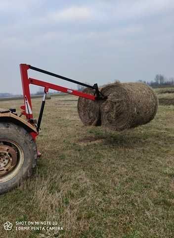 Podnośnik Na Tuza Ładowacz Dźwig Do Bel Widły Tur Wysokość 4m. Dostawa