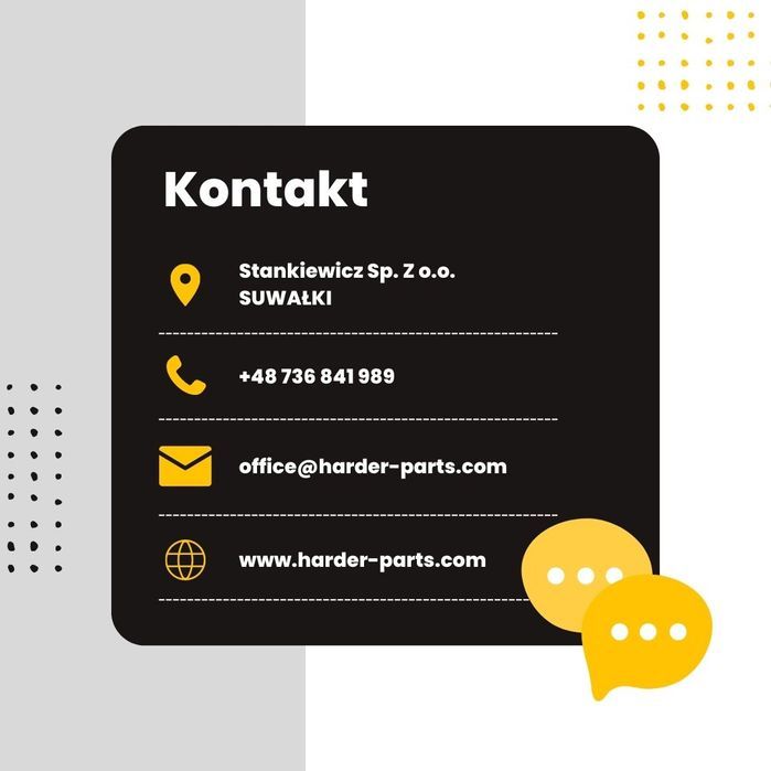 Pierś Rabewerk HARDOX VRP230O części do pługa 2X lepsze niż Borowe