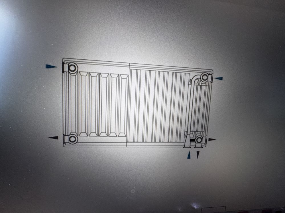 Grzejnik INVENA CV22 600x800 typ CV 22 DOLNY 1326W