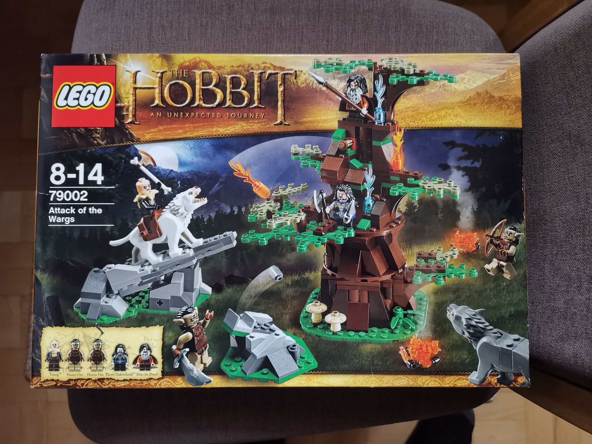 Lego 79002 Atak wargów Hobbit Lotr