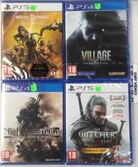 Gry PS4/PS5 Nier Automata Wiedźmin 3 Mortal Kombat 11