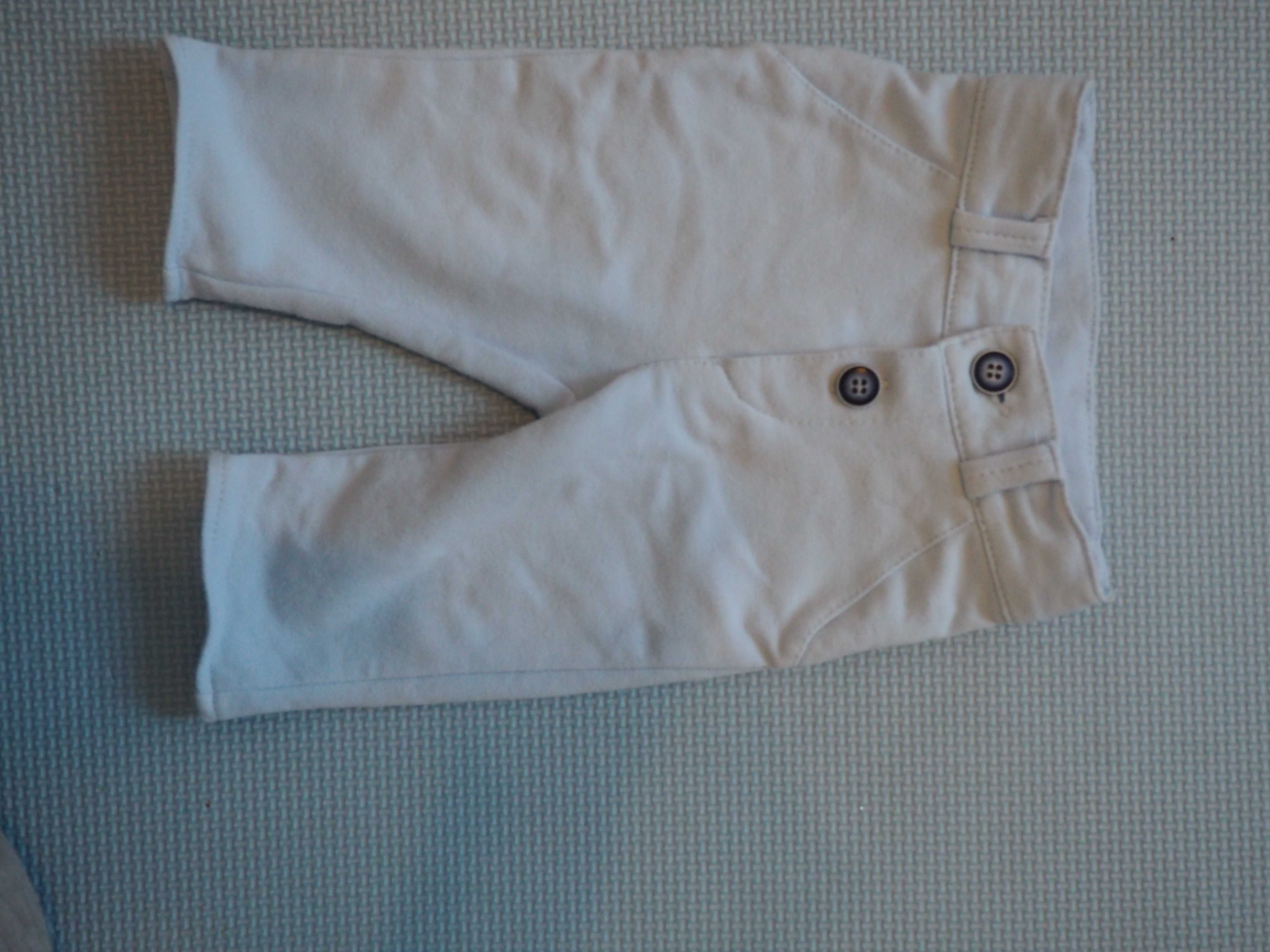 Komplet niemowlęcy r 62 spodnie muszka kaszkiet skarpetki