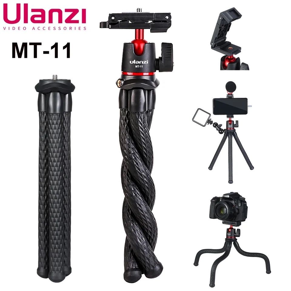 Гибкий штатив держатель для телефона и камеры Ulanzi MT-11