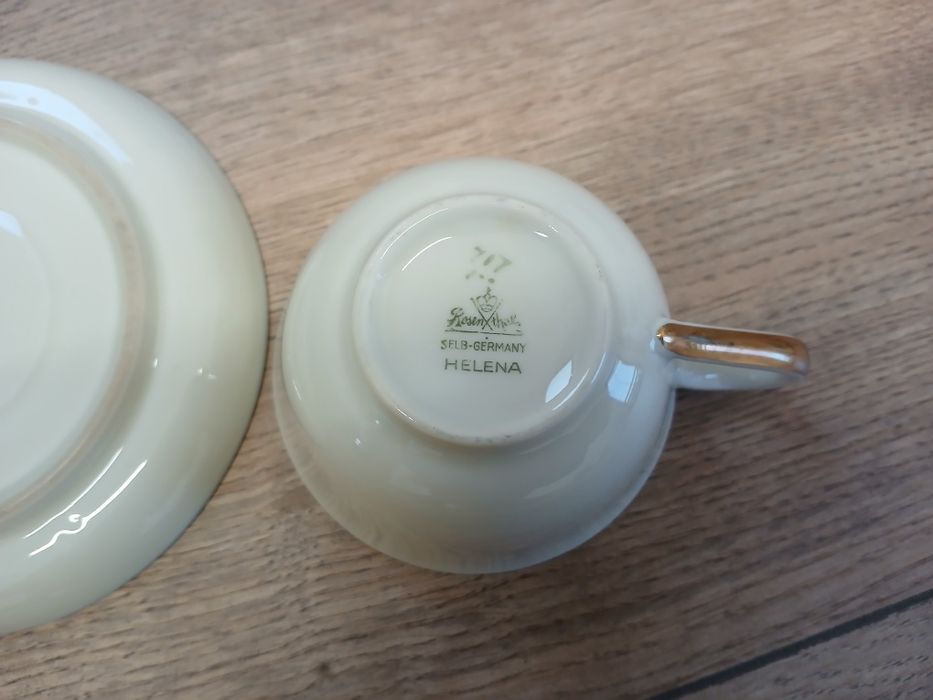 Filiżanka Rosenthal kobalt złoto