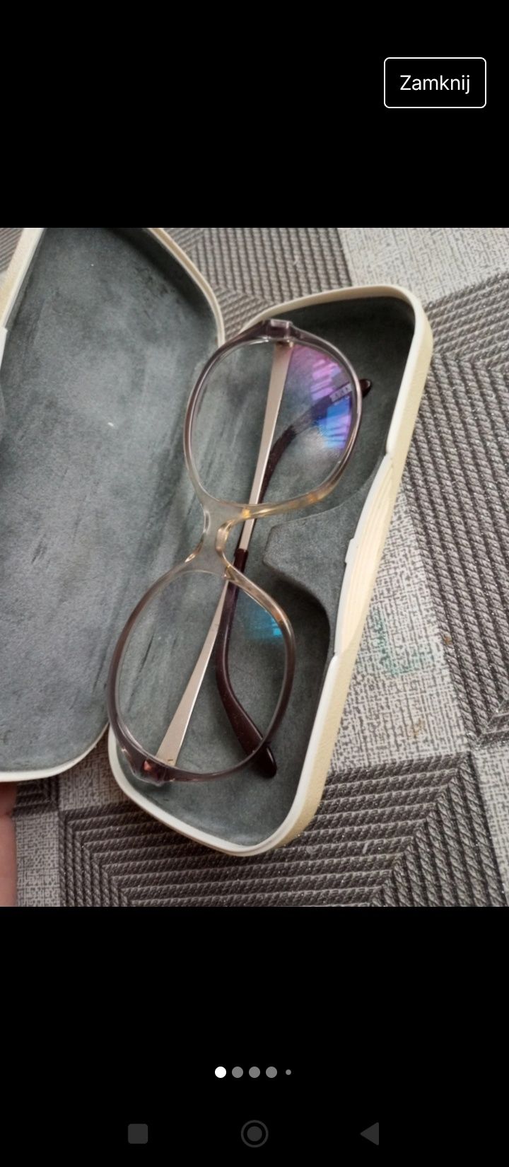 Okulary korekcyjne vintage Zeiss