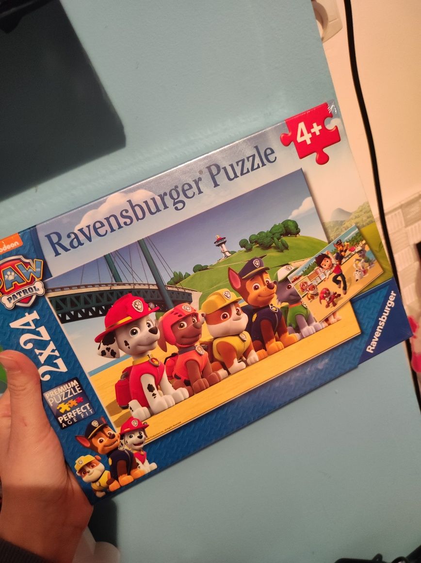 Puzzle psi patrol 4+ nowe Prezent Mikołajki