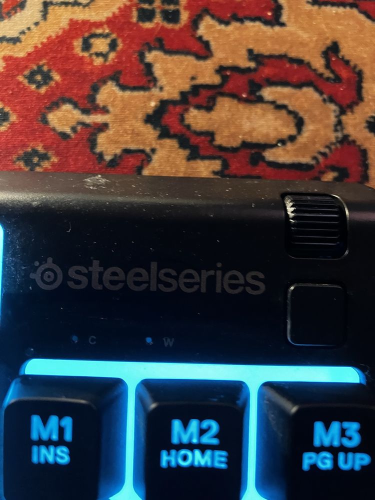Klawitura mebranowa steelseries apex 3 tkl