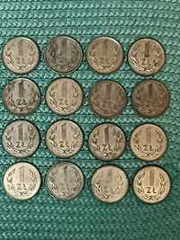 Monety złotowe - polskie złotóweczki z obiegu ( różne roczniki )