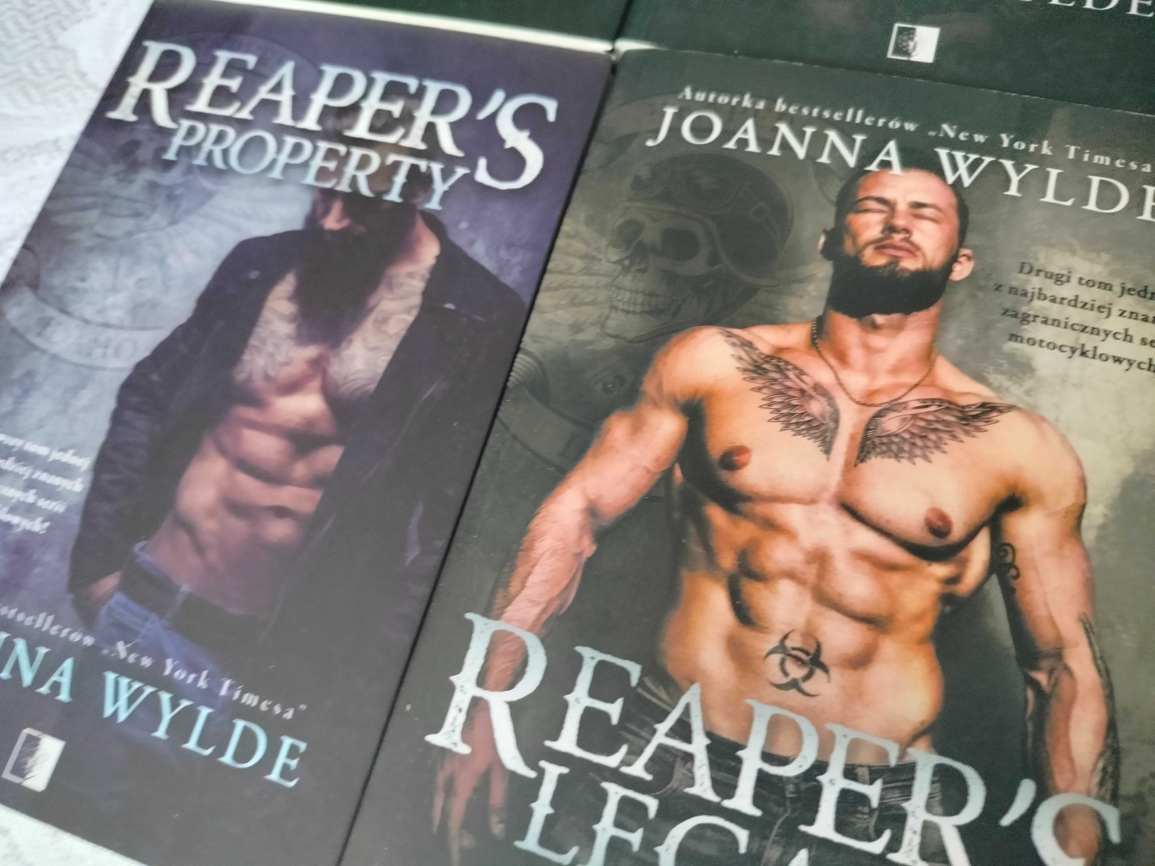nowe książki z serii Reapers MC Joanna Wylde