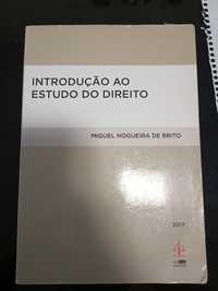 Livro introdução ao estudo do direito Miguel Nogueira de Brito