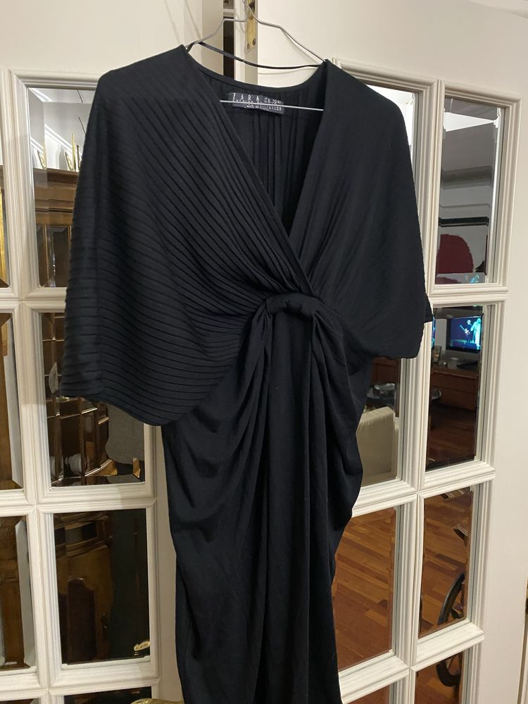 Vestido Preto tamanho M da Zara Evening Collection
