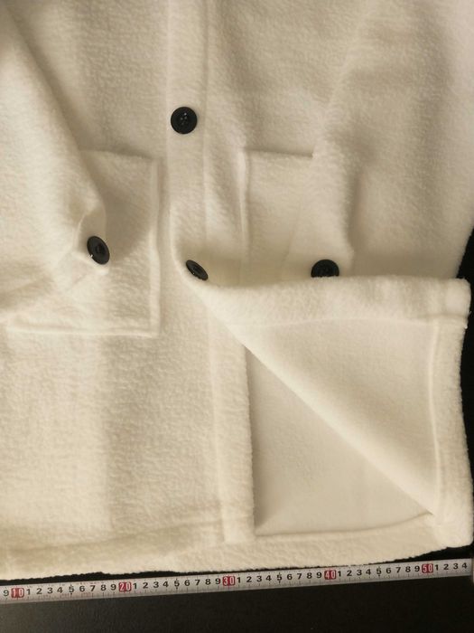 Кардиган  а Ля Франсе, нове ніжно біле легке пальто альпака