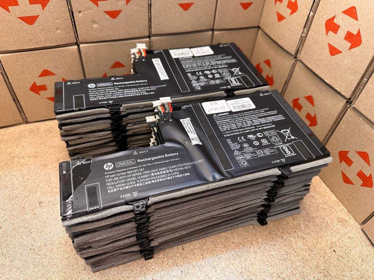 Оригінальна Батарея OM03XL | 11.55V 57Wh | HP EliteBook X360 1030 G2