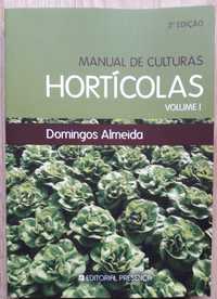 Livro "Manual de Culturas Hortícolas Volume I" (c/portes)