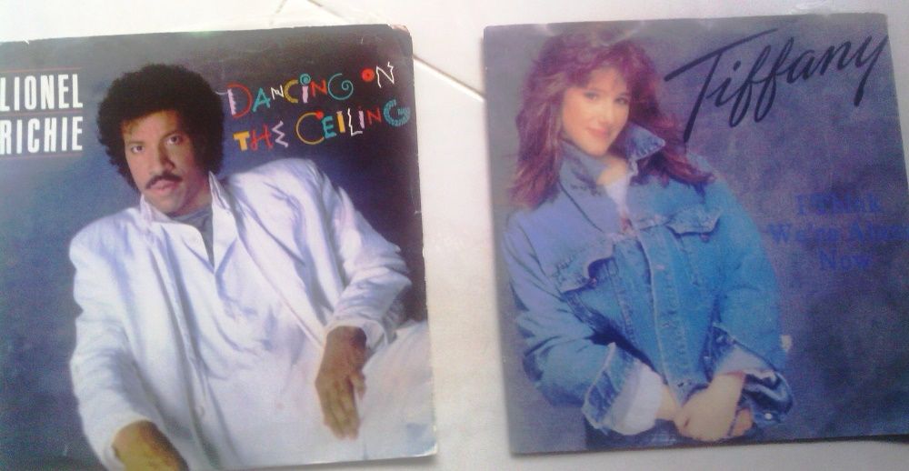 Álbum em vinil Single Lionel Richie , Pet Shop Boys, Tiffani