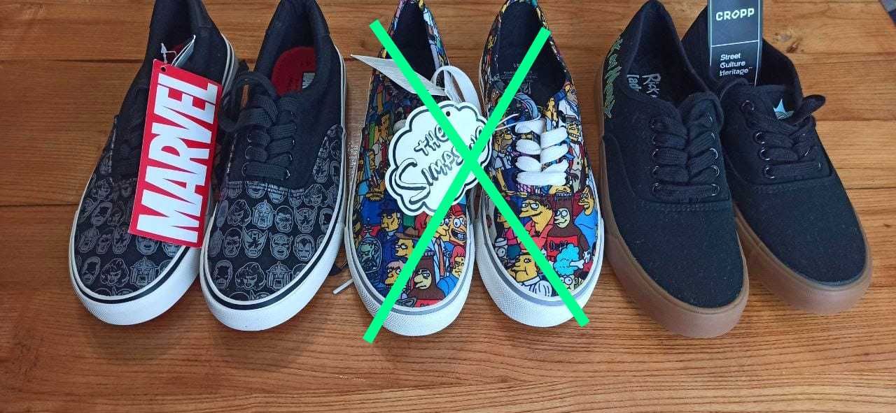 Кеди Rick and Morty Marvel House Brand Cropp Оригінал 40р