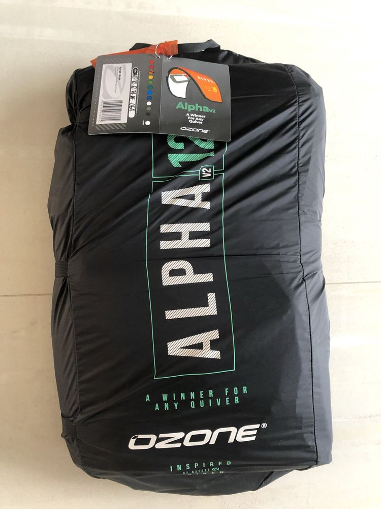 Ozone Alpha V2 12m jak nowy z barem kite foil