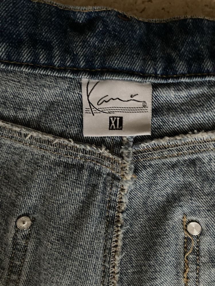 Męskie spodnie jeansy cargo  baggy Karl Kani nie Levis r.XL  jak nowe