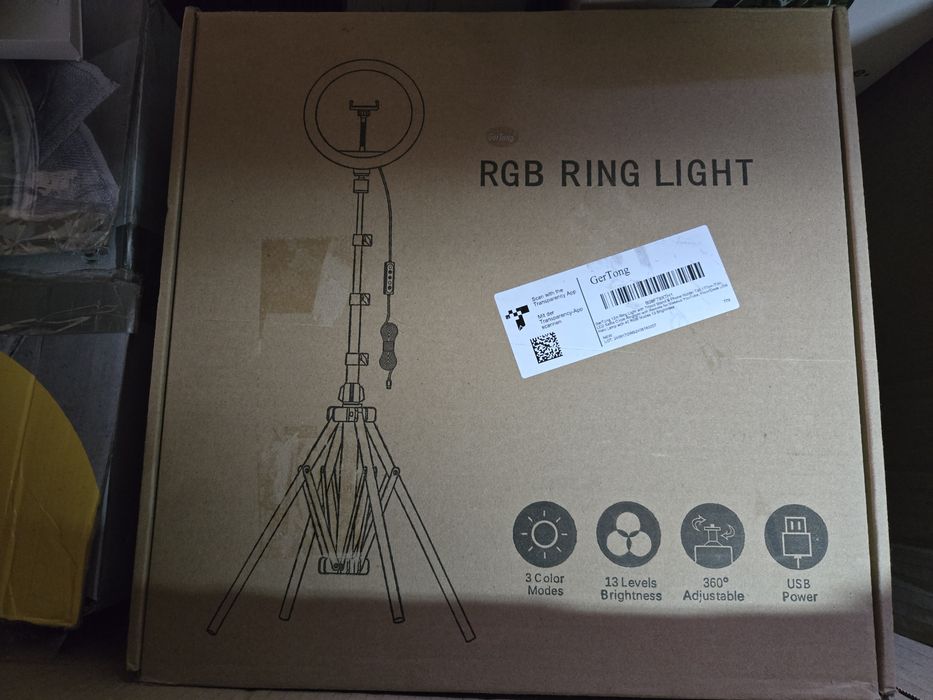 Ring świetlny rgb