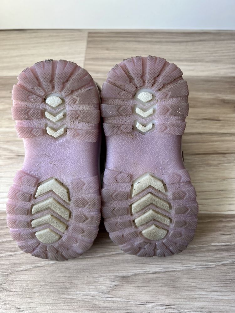 Buty zimowe kozaki Lasocki kids rozmiar 23 róż