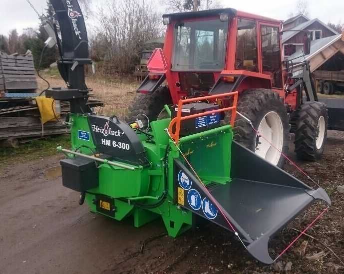 Rębak maszyna do drewna ROZDRABNIACZ 2024r! chipper Heizohack HM 6-300