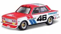 Datsun 510 Bre Red-white Bburago, Bburago