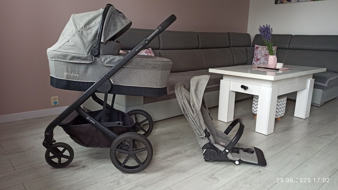 Wózek 2 w 1 Cybex Balios S gondola i spacerówka