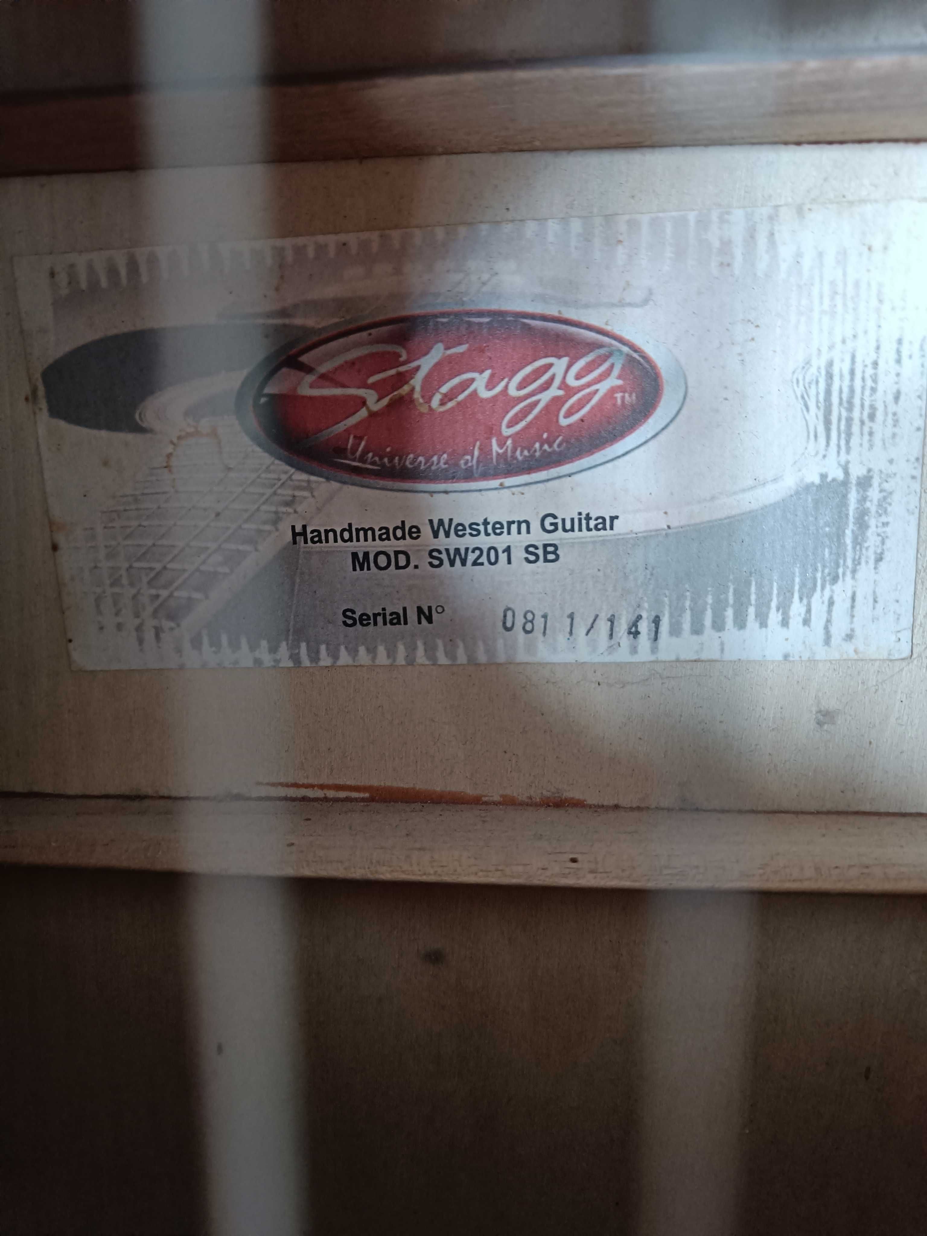 Gitara akustyczna Stagg SW201SB