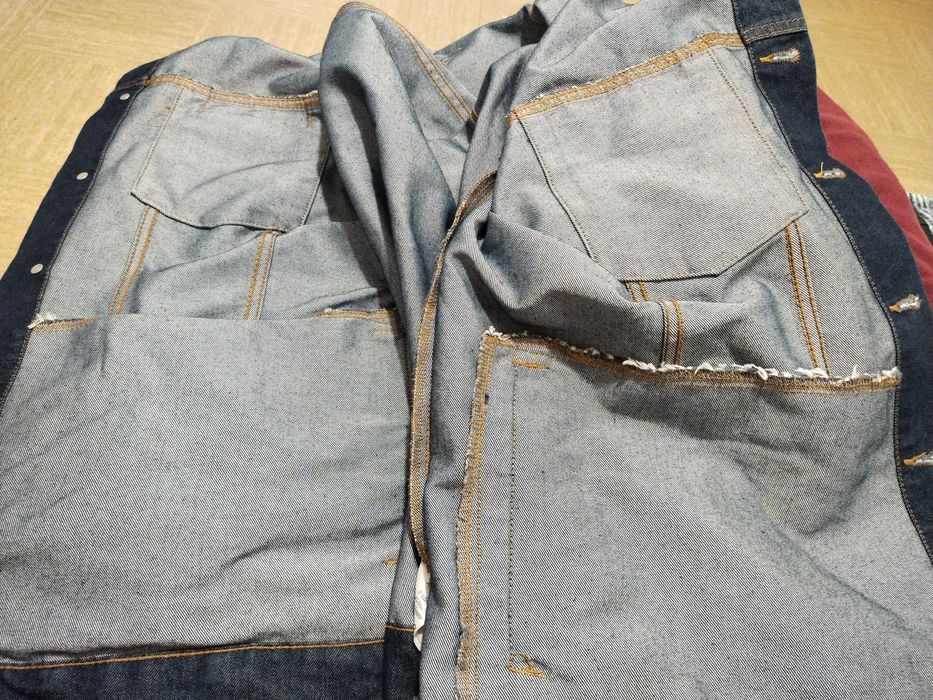 джинсовая куртка обхват груди 140 см