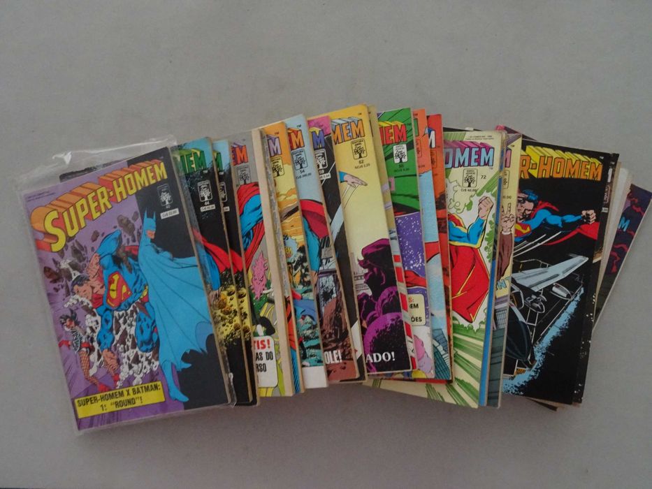 Livro Banda Desenhada Super-Homem (Abril)