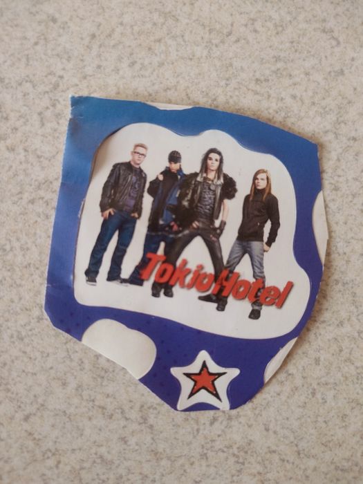 Popcorn gazeta czasopismo Niemcy naklejki Tokio hotel