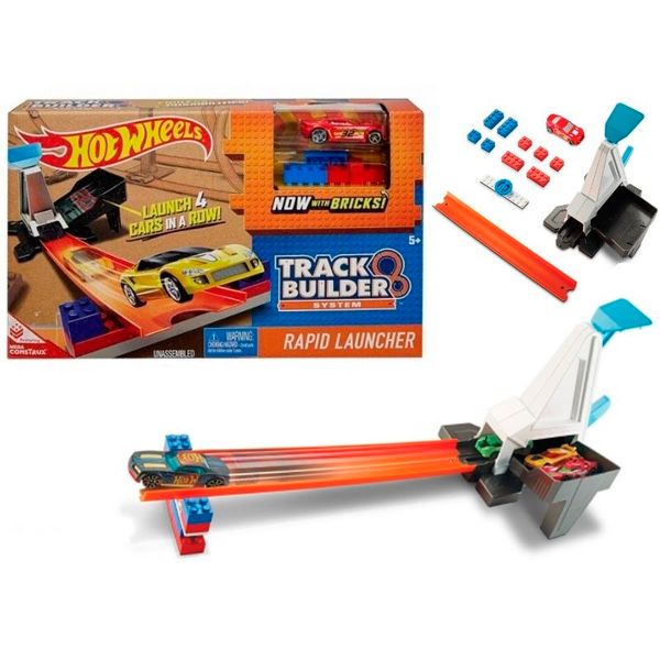 Трек Hot Wheels Хот вілс Track Builder 2 Lane DJD68 dww94