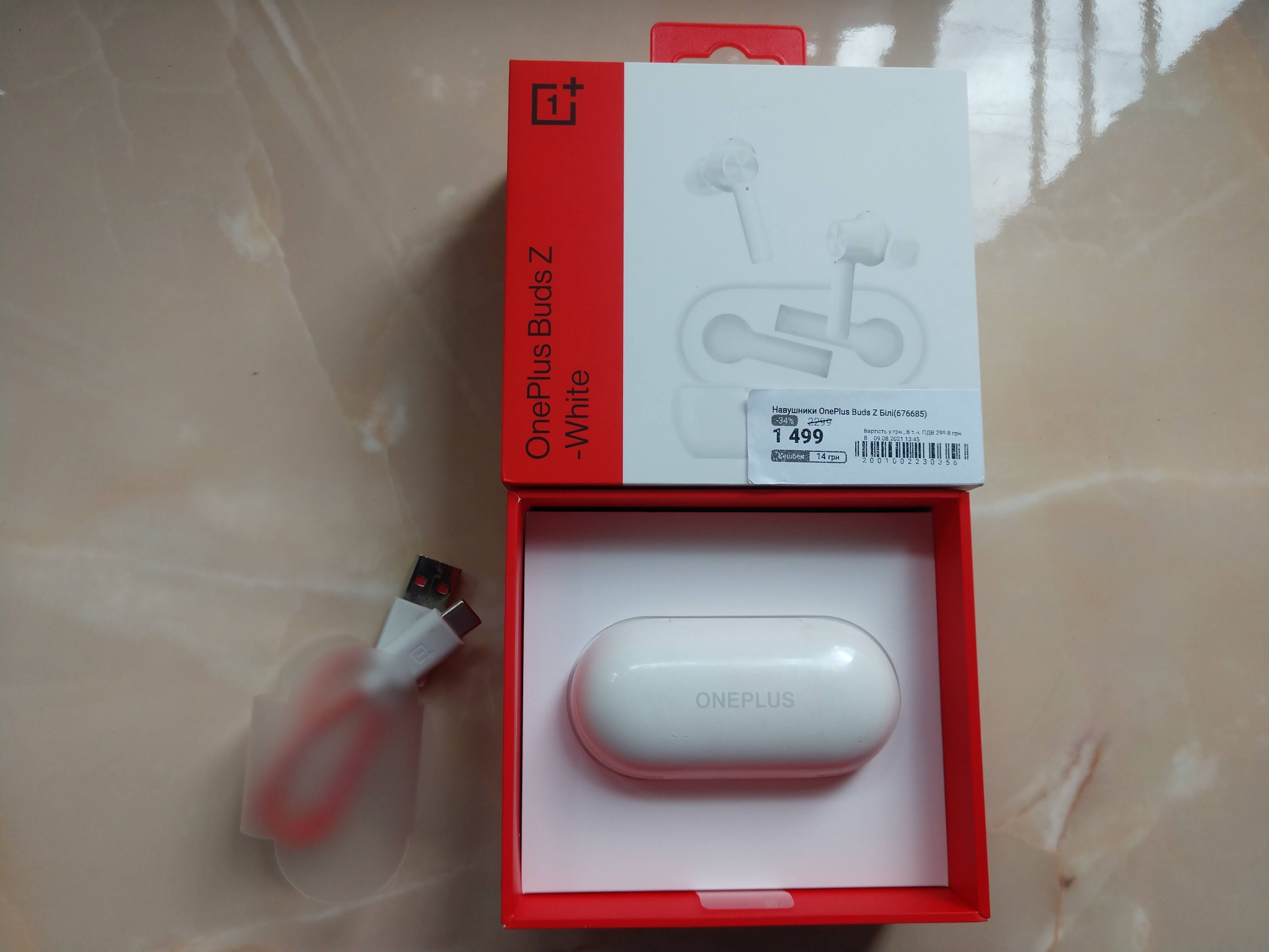 Наушники OnePlus Buds Z