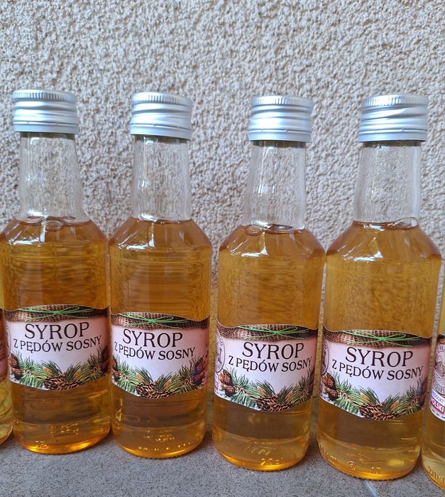 Zestaw 5 syropów z pędów sosny