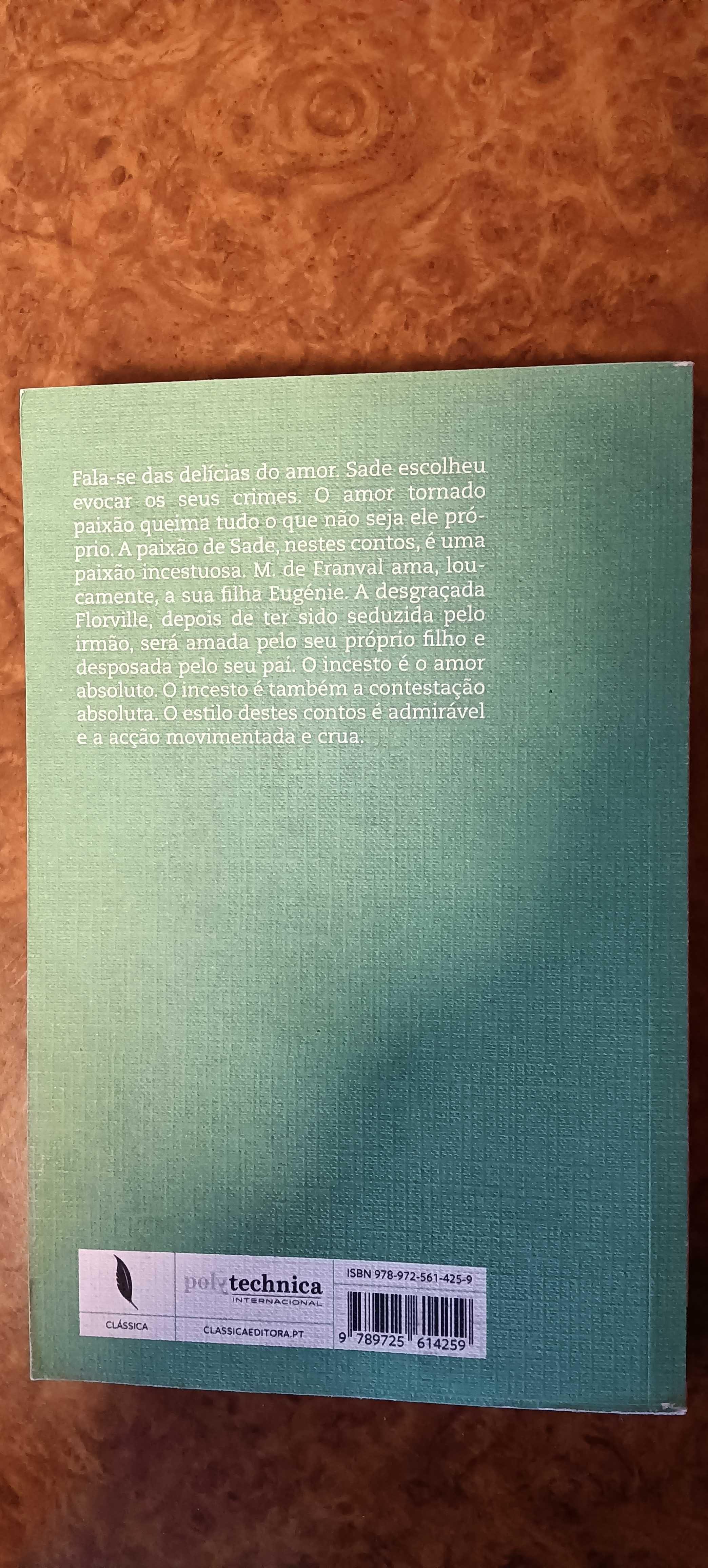 Os Crimes do Amor de Marquês de Sade