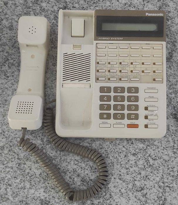 Telefony systemowe Panasonic.