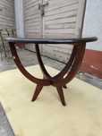 Stolik kawowy art deco typ 682 BFM PRL vintage