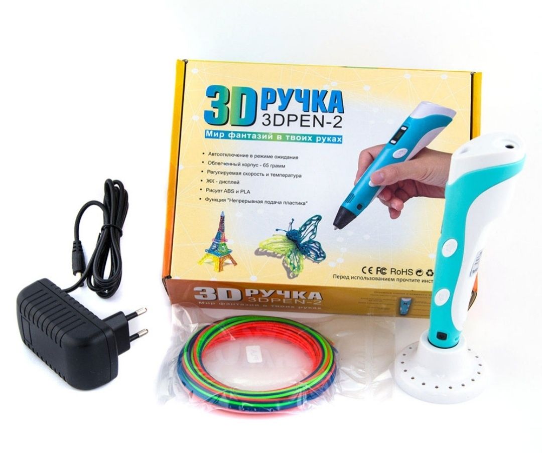 3д ручка, 3D ручка, пластик к 3d ручкам