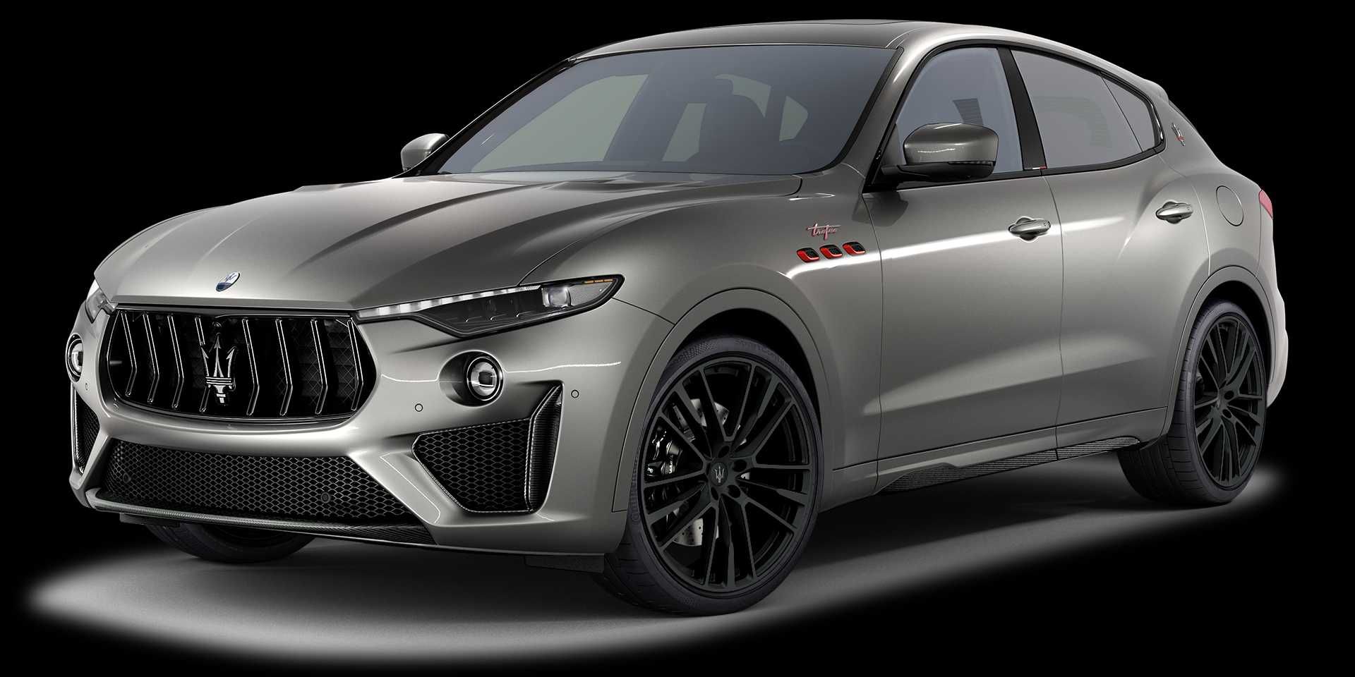 Maserati LEVANTE Gransport GTS Trofeo spoiler splitter zderzaka CARBON