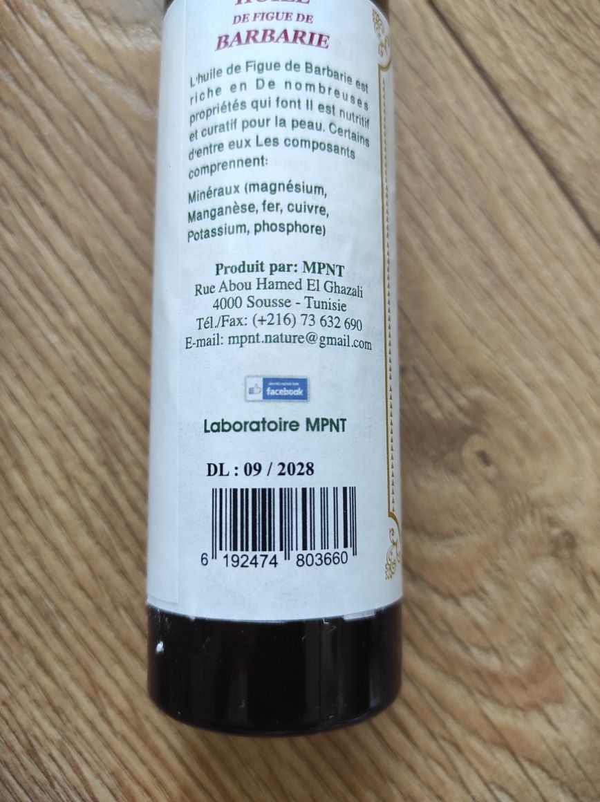 Olejek z Opuncji Figowe Bio 100 ml