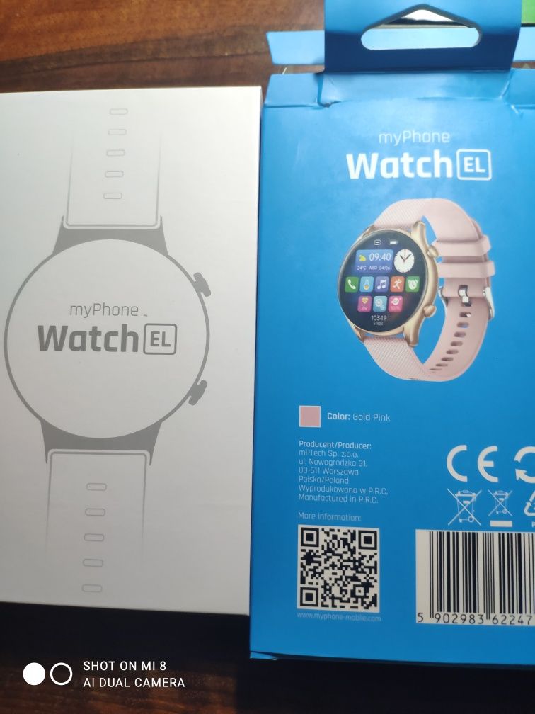 Smartwatch myPhone Watch EL  różowy