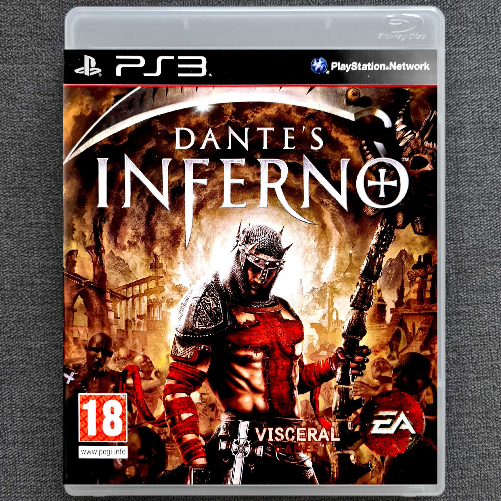 Dante's Inferno Ps3 Pudełkowa Polska Okładka