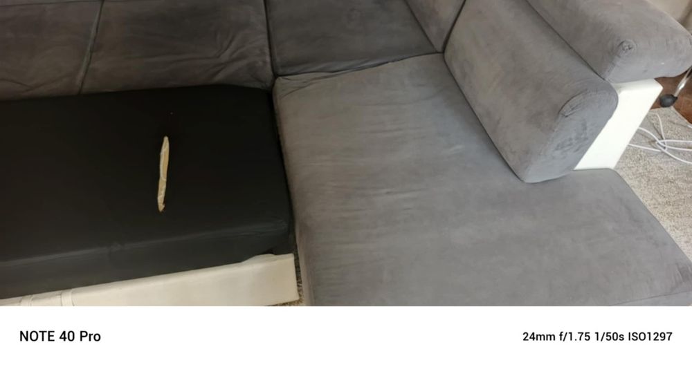 Narożnik z funkcją spania