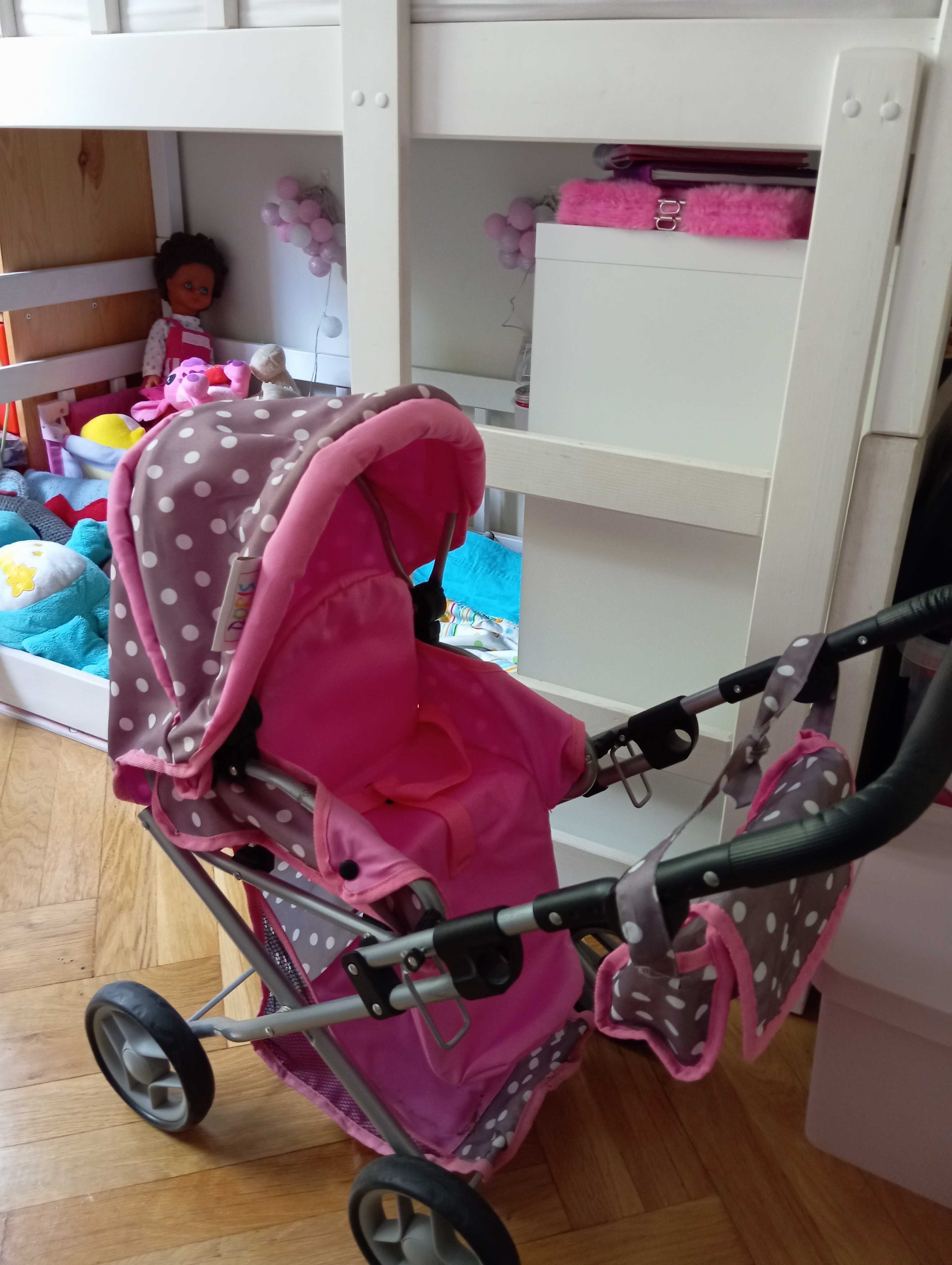 Wózek dla lalek 2w1 firmy Doris