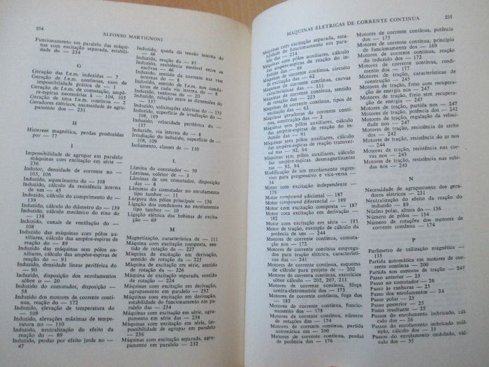 Máquinas Elétricas De Corrente Contínua // Alfonso Martignoni (1974)