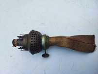 Stary mosiężny brenner,knot PKP,SZSM.śr.gwintu 3,2 cm.