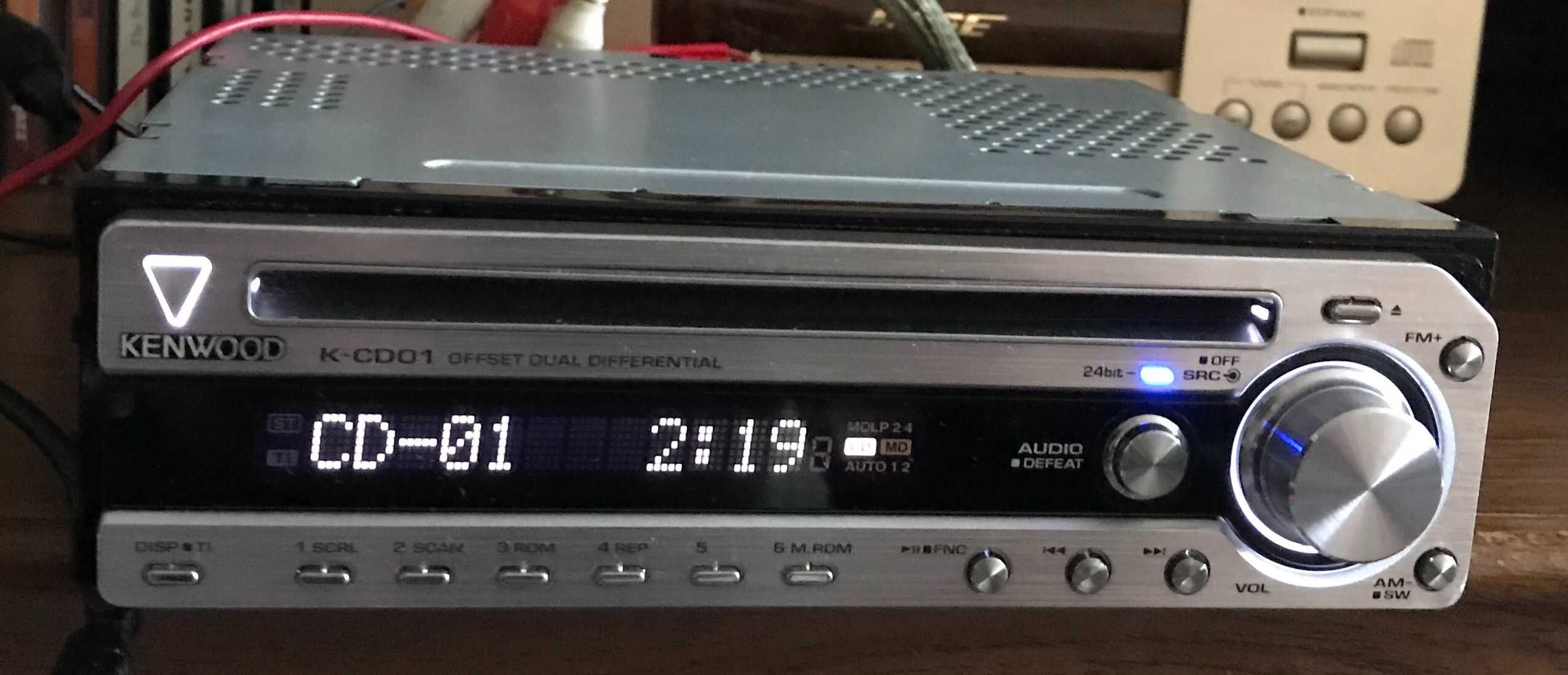 Kenwood K-CD-01 Hi-End СД ресивер